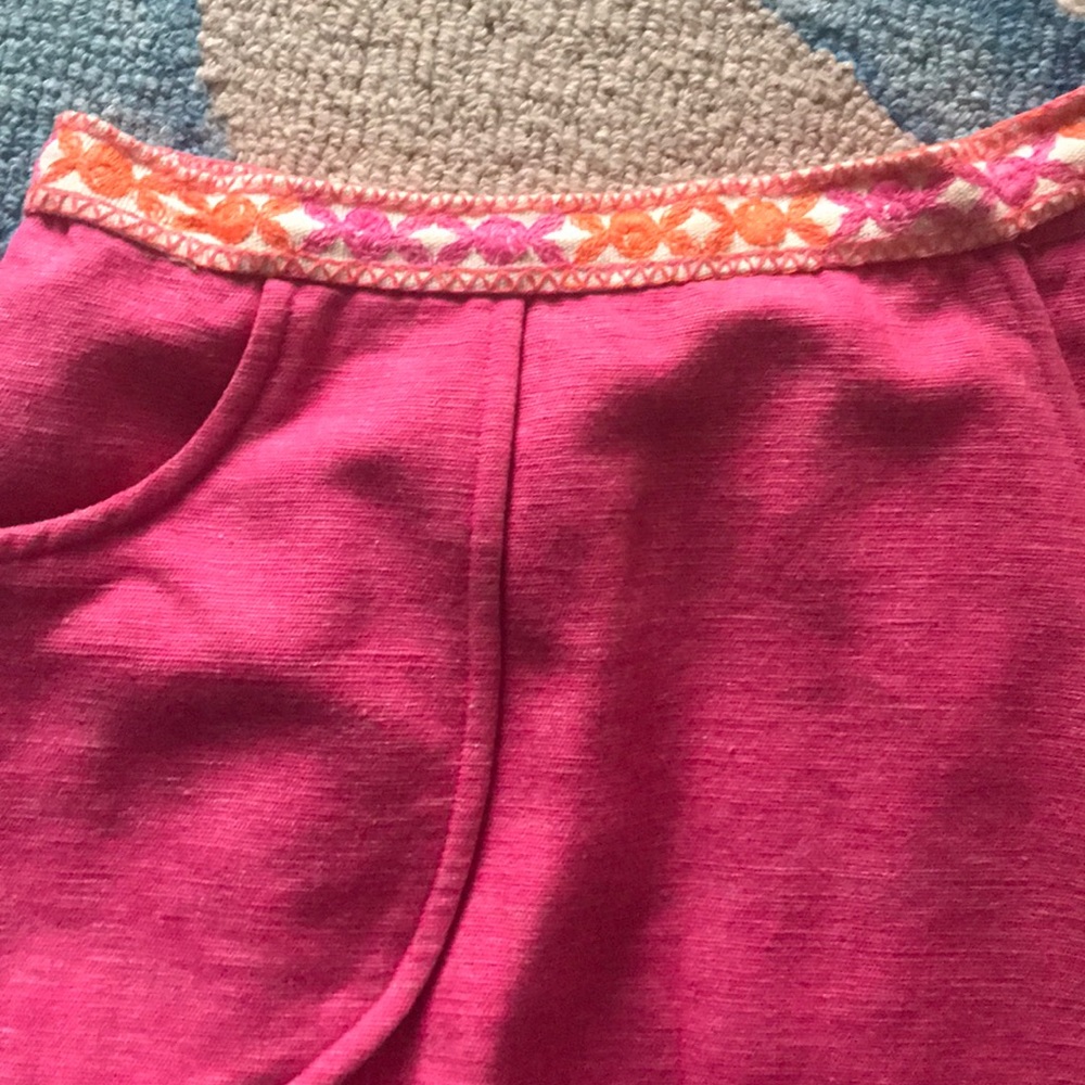 Pink Button-Up Mini Skirt - Picture 4 of 8